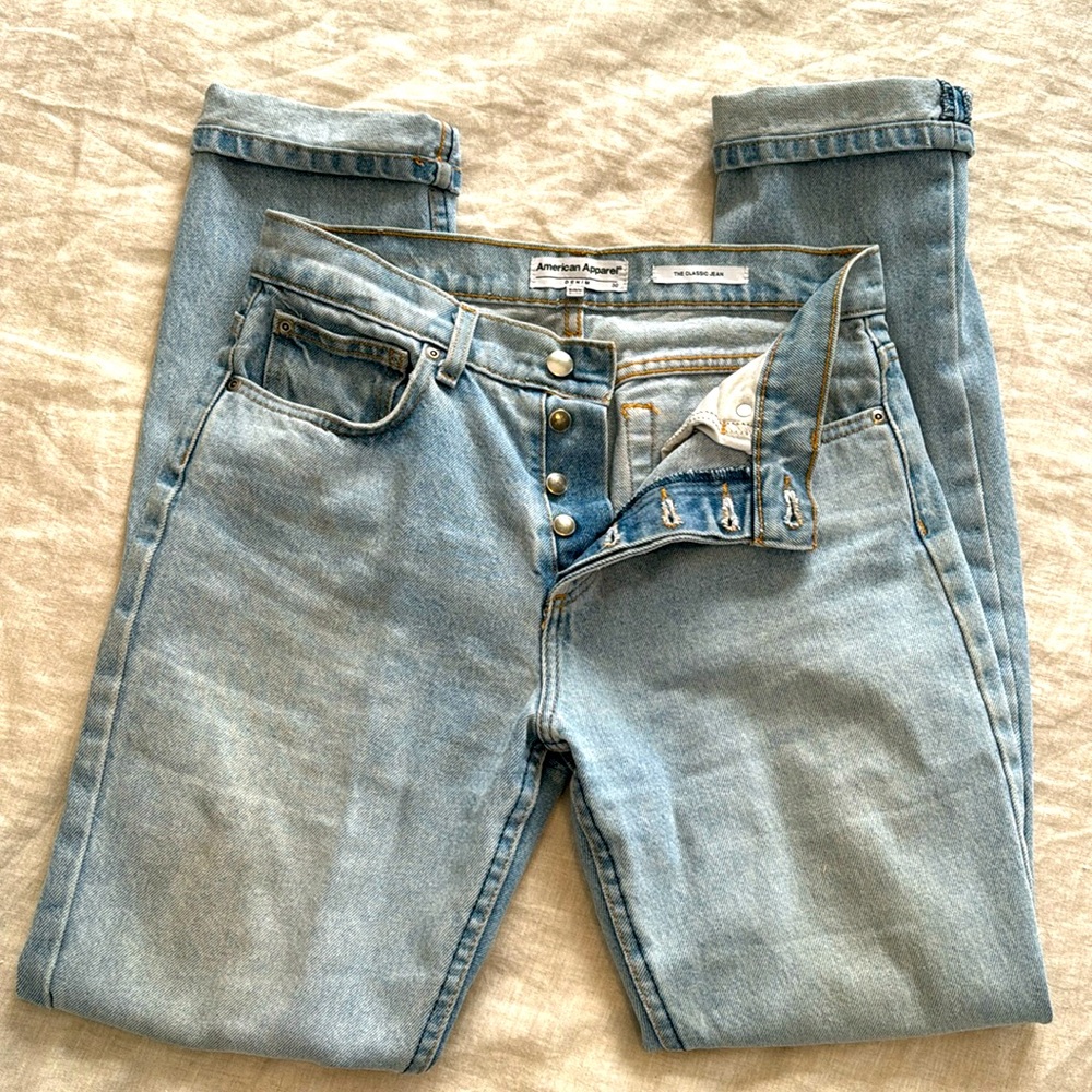 American Apparel Boyfriend Jeans